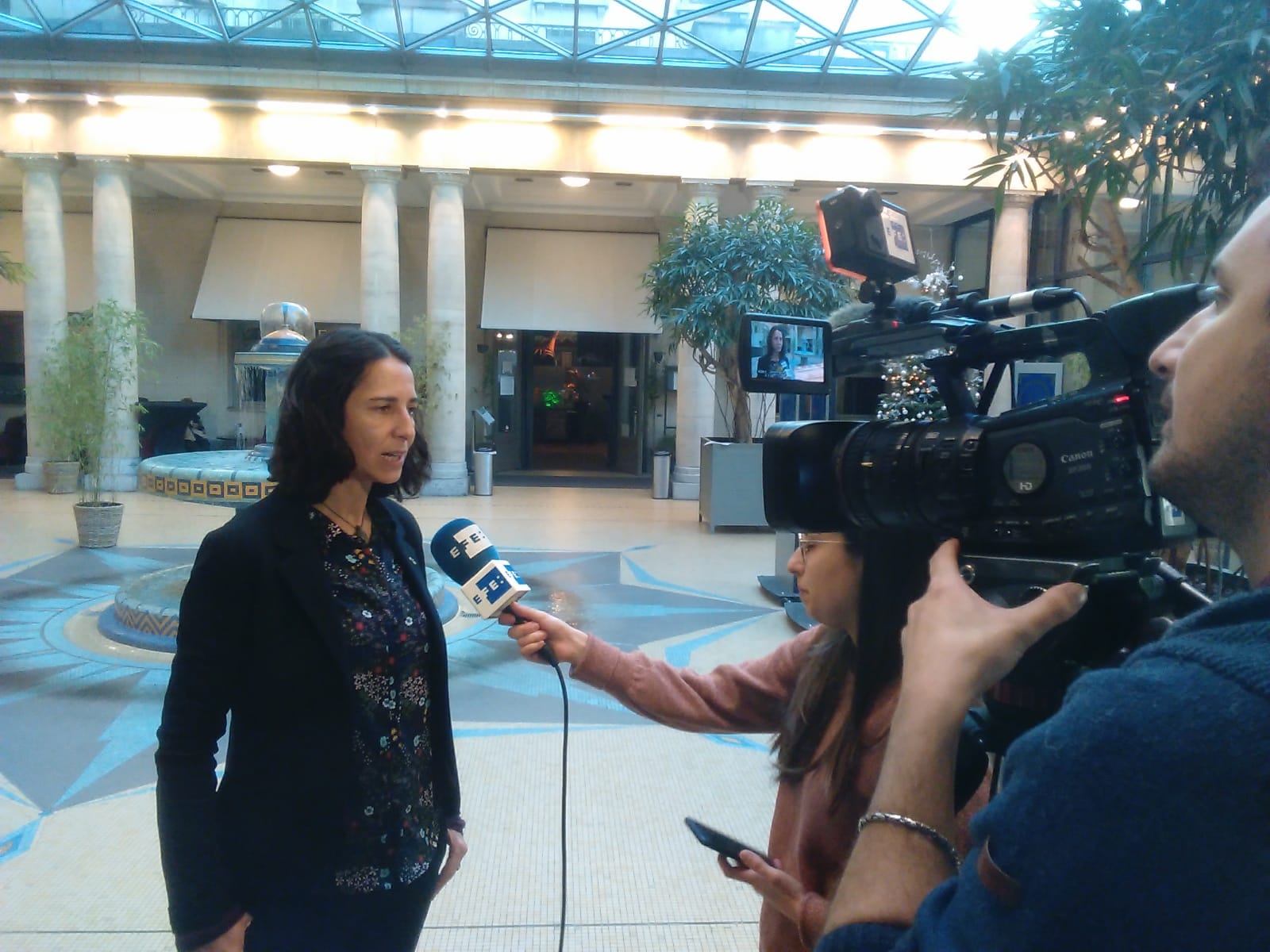 Varios medios entrevistan a Lydia Chaparro (Fundació ENT) coincidiendo con la celebración del Blue Eco Forum