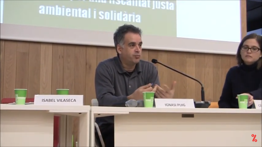 [VÍDEO] Disponible la intervenció d’Ignasi Puig (ENT) a la V Jornada per una fiscalitat justa