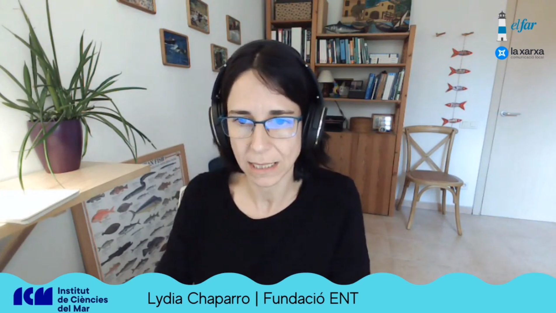 Lydia Chaparro (Fundació ENT) participa en el Podcast del Instituto de Ciencias del Mar (CSIC) y Ràdio el Far