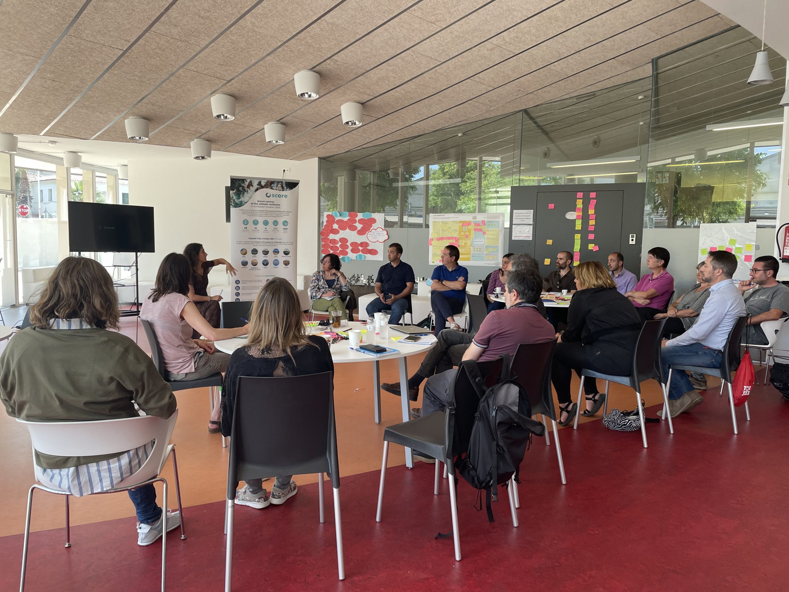 SCORE project celebrates its first workshop in Vilanova i la Geltrú